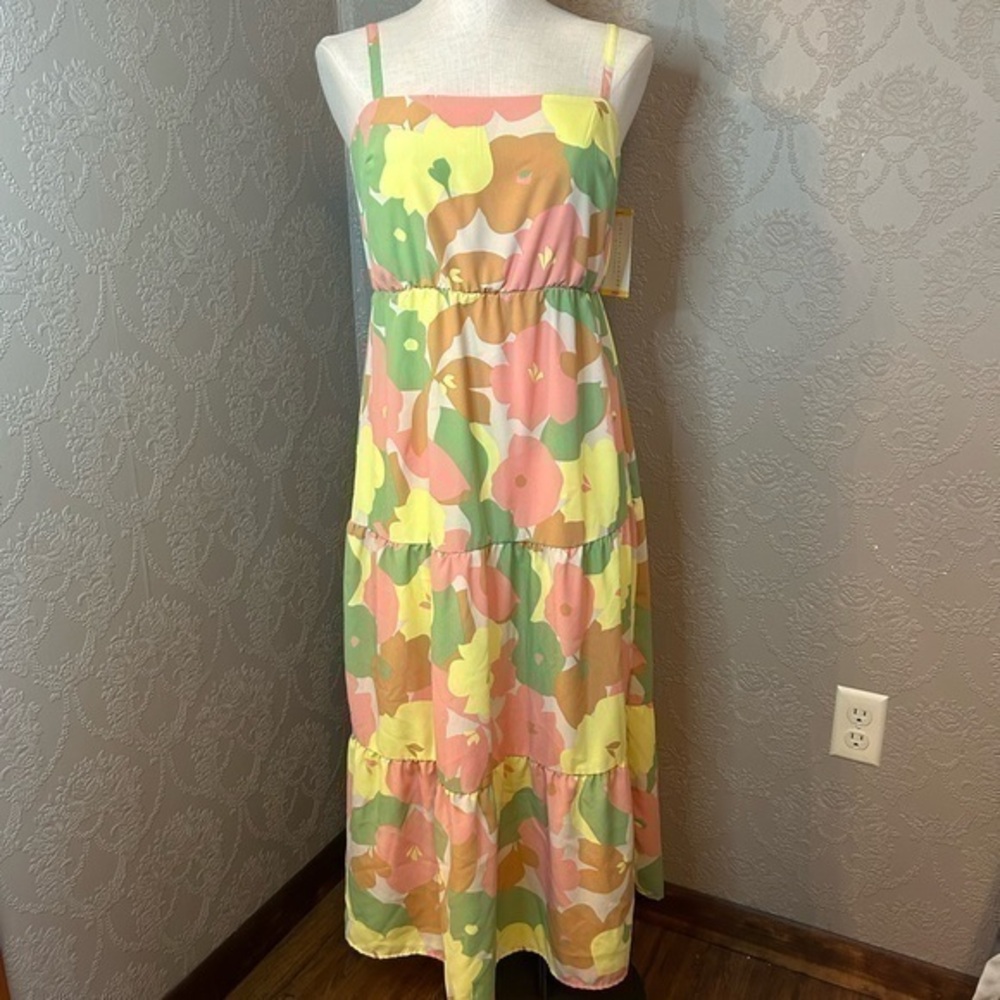 Social Standard by Sanctuary floral sundress maxi Medium New NWT